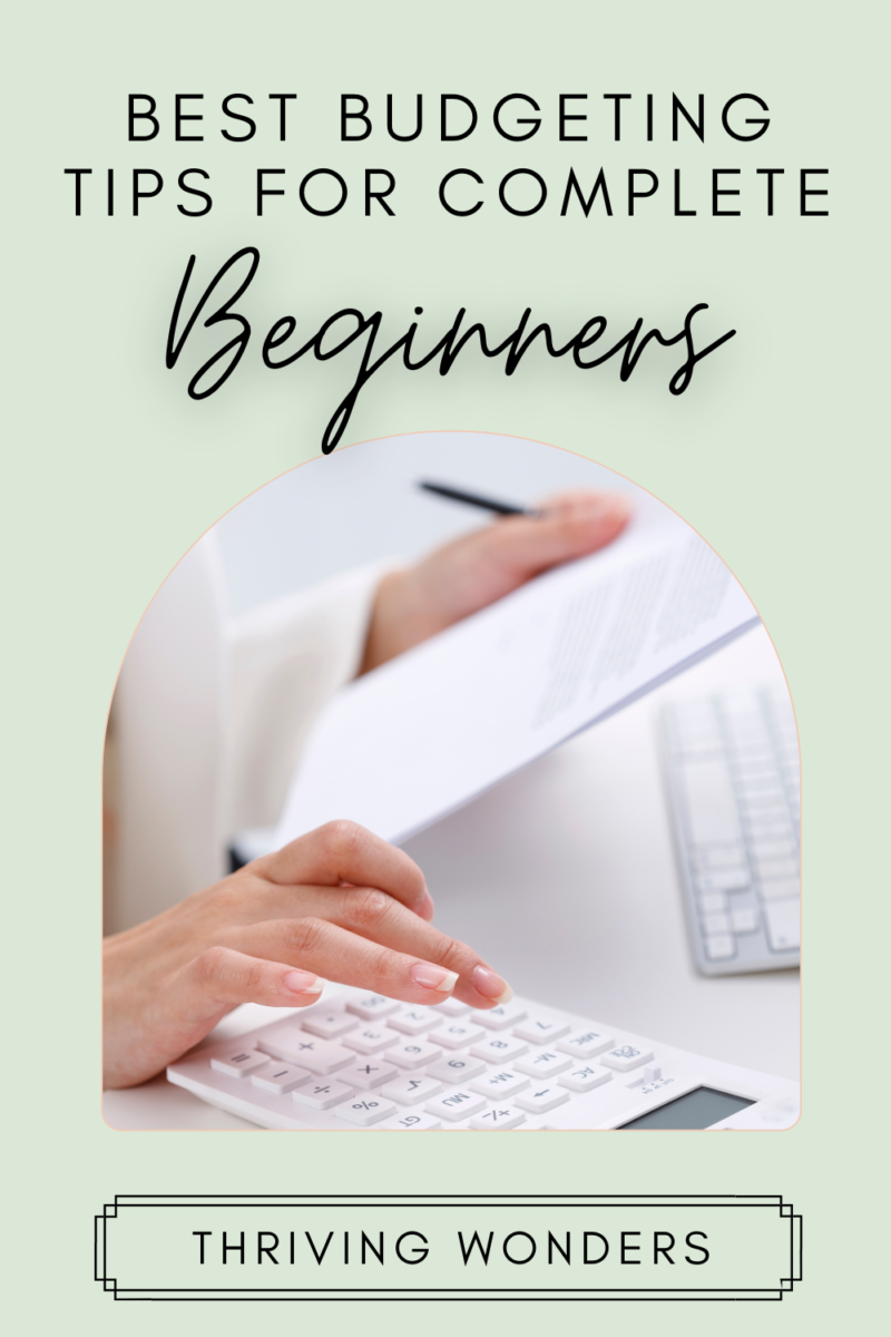 Best Budgeting Tips For Beginners A Step By Step Guide Thriving Wonders