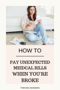 How to pay off unexpected medical debt